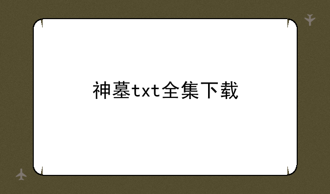 神墓txt全集下载