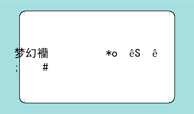 梦幻西游力五庄怎么打符石？